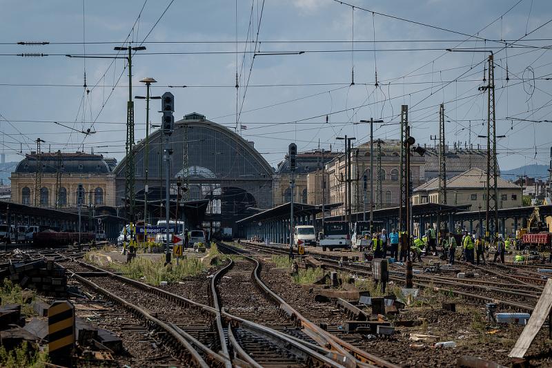 Sajnos ismételten akadályozza a közlekedést a Keleti pályaudvaron, mivel egy újabb váltó meghibásodott.
